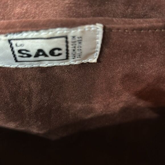 Le Sac Kultura Oval Bunyan Handbag with Leather Strap and Clasp - Picture 8 of 10